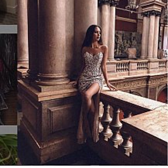 Sparkling Sequin Evening Gown - Jovani - Picture 5 of 8